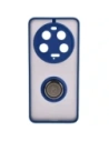 Hurtownia GSM - Bizon Case Hybrid Ring Xiaomi 13 Ultra fumuriu cu un cadru albastru marin - BIZ3220 - {ean13} - Hurt