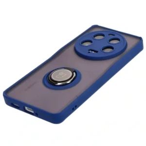 Hurtownia GSM - Bizon Case Hybrid Ring Xiaomi 13 Ultra fumuriu cu un cadru albastru marin - BIZ3220 - {ean13} - Hurt