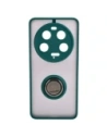 Hurtownia GSM - Bizon Case Hybrid Ring Xiaomi 13 Ultra fumuriu cu un cadru verde închis - BIZ3221 - {ean13} - Hurt