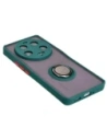 Hurtownia GSM - Bizon Case Hybrid Ring Xiaomi 13 Ultra fumuriu cu un cadru verde închis - BIZ3221 - {ean13} - Hurt