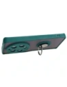 Hurtownia GSM - Bizon Case Hybrid Ring Xiaomi 13 Ultra fumuriu cu un cadru verde închis - BIZ3221 - {ean13} - Hurt