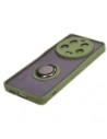 Hurtownia GSM - Bizon Case Hybrid Ring Xiaomi 13 Ultra fumuriu cu un cadru verde - BIZ3222 - {ean13} - Hurt