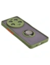 Hurtownia GSM - Bizon Case Hybrid Ring Xiaomi 13 Ultra fumuriu cu un cadru verde - BIZ3222 - {ean13} - Hurt
