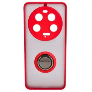 Hurtownia GSM - Bizon Case Hybrid Ring Xiaomi 13 Ultra fumuriu cu un cadru roșu - BIZ3223 - {ean13} - Hurt