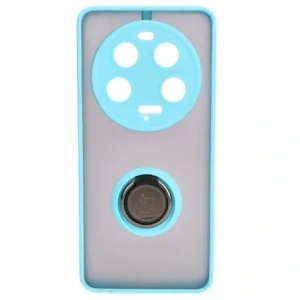 Hurtownia GSM - Bizon Case Hybrid Ring Xiaomi 13 Ultra fumuriu cu un cadru de culoare albastru deschis - BIZ3224 - {ean13} - Hurt