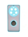 Hurtownia GSM - Bizon Case Hybrid Ring Xiaomi 13 Ultra fumuriu cu un cadru de culoare albastru deschis - BIZ3224 - {ean13} - Hurt