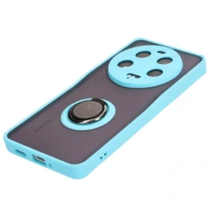 Hurtownia GSM - Bizon Case Hybrid Ring Xiaomi 13 Ultra fumuriu cu un cadru de culoare albastru deschis - BIZ3224 - {ean13} - Hurt