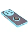Hurtownia GSM - Etui z uchwytem na palec Bizon Case Hybrid Ring do Xiaomi 13 Ultra przydymione z jasnoniebieską ramką - BIZ3224 - {ean13} - Hurt