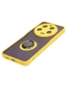 Wholesale Bizon Case Hybrid Ring Xiaomi 13 Ultra smoky with a yellow frame - BIZ3225 - {ean13} - Hurt