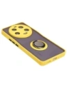 Wholesale Bizon Case Hybrid Ring Xiaomi 13 Ultra smoky with a yellow frame - BIZ3225 - {ean13} - Hurt