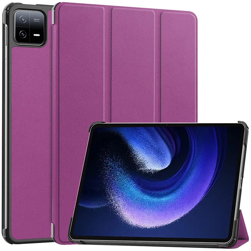 Wholesale Bizon Case Tab Croc Xiaomi Pad 6 / Pad 6 Pro dark purple - BIZ3227 - {ean13} - Hurt