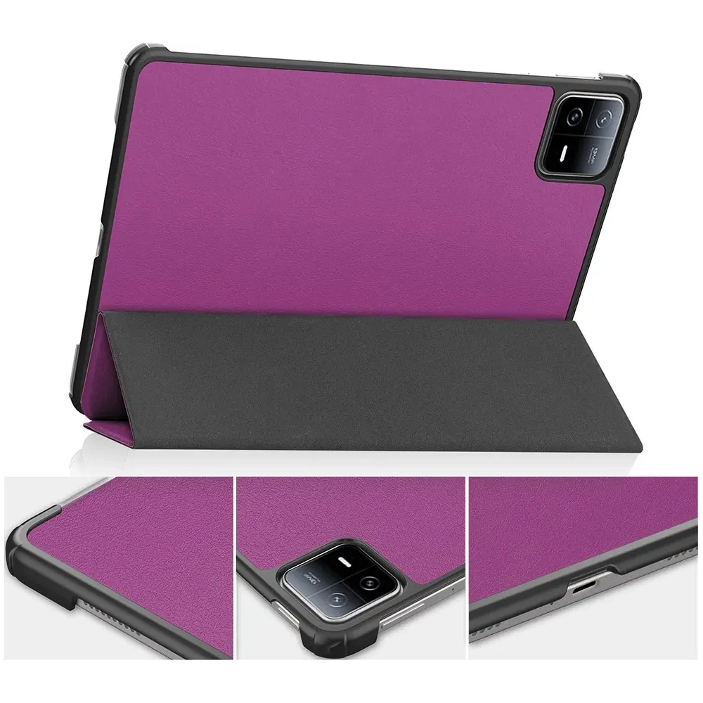 Wholesale Bizon Case Tab Croc Xiaomi Pad 6 / Pad 6 Pro dark purple - BIZ3227 - {ean13} - Hurt