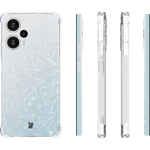 Etui Bizon Case Clear Pack do Xiaomi Poco F5 przezroczyste