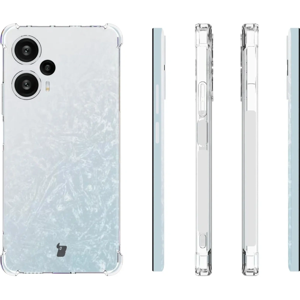 Hurtownia GSM - Etui Bizon Case Clear Pack do Xiaomi Poco F5 przezroczyste - BIZ3230 - {ean13} - Hurt