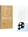 BIZON Klar 3x Bildschirmglas + Kameraglas Xiaomi Redmi 12