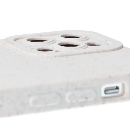 Ekologiczne etui Bizon Bio-Case do Apple iPhone 12 Pro ecru