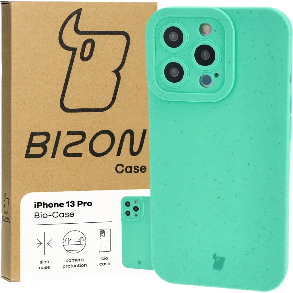 Hurtownia GSM - Ekologické pouzdro Bizon Bio-Case pro Apple iPhone 13 Pro zelené - BIZ3241 - {ean13} - Hurt