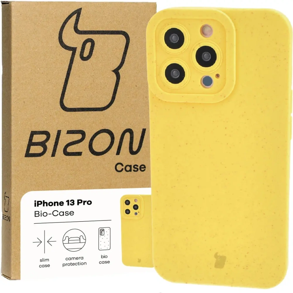 Hurtownia GSM - Bizon Bio-Case Apple iPhone 13 Pro sárga - BIZ3243 - {ean13} - Hurt