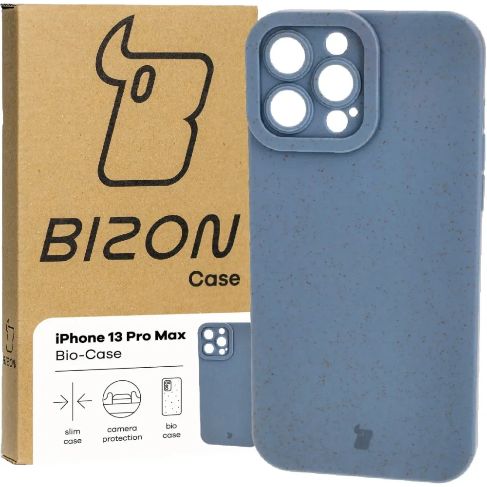 Hurtownia GSM - Bizon Bio-Case Apple iPhone 13 Pro Max albastru - BIZ3244 - {ean13} - Hurt