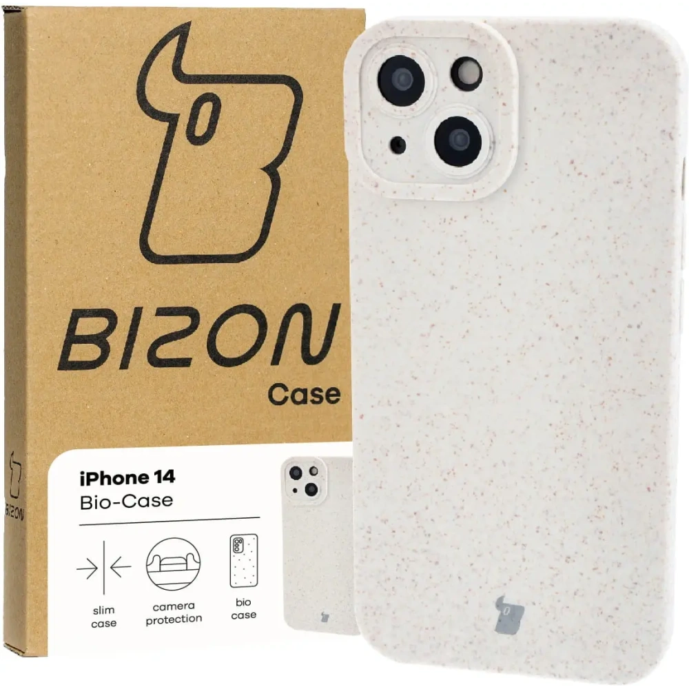 Hurtownia GSM - Bizon Bio-Case Apple iPhone 14 ecru - BIZ3249 - {ean13} - Hurt