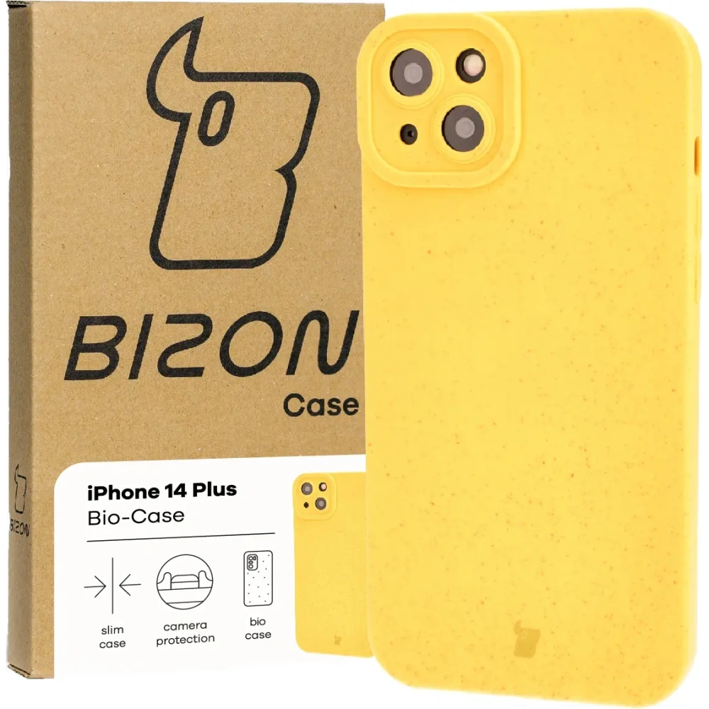 Hurtownia GSM - Bizon Bio-Case Apple iPhone 14 Plus sárga - BIZ3256 - {ean13} - Hurt
