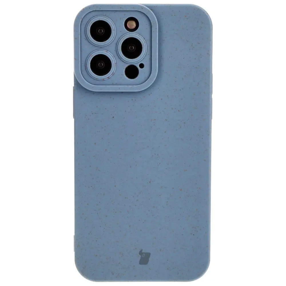 Hurtownia GSM - Ekologiczne etui Bizon Bio-Case do Apple iPhone 14 Pro Max niebieskie - BIZ3260 - {ean13} - Hurt