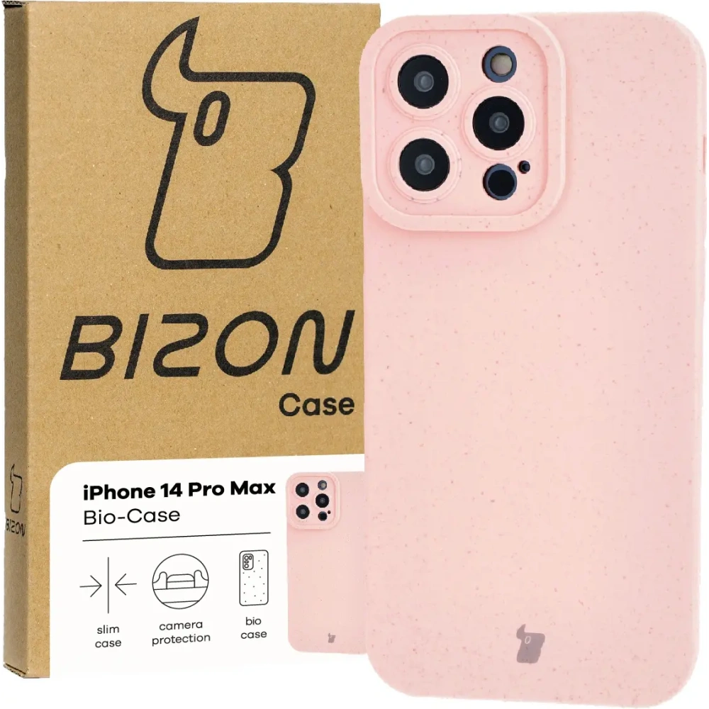 Wholesale Bizon Bio-Case Apple iPhone 14 Pro Max pink - BIZ3263 - {ean13} - Hurt