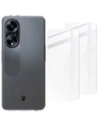Bizon Case Clear Pack case + 2x screen glass Oppo A98 5G clear