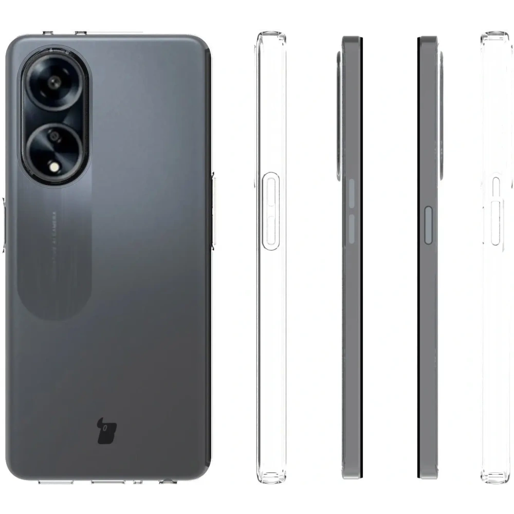 Wholesale Bizon Case Clear Pack case + 2x screen glass Oppo A98 5G clear - BIZ3267 - {ean13} - Hurt