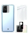 Hurtownia GSM - Bizon Case Clear Pack carcasă + 2x sticlă de ecran + sticlă de lentilă Xiaomi Redmi Note 12S transparentă - BIZ3268 - {ean13} - Hurt