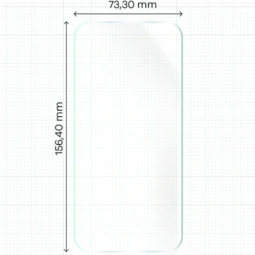 Folia hydrożelowa na ekran Bizon Glass Hydrogel Front do Apple iPhone 15 Plus / 15 Pro Max [2 PACK]