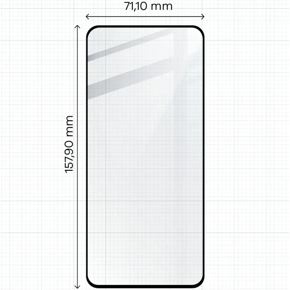 Hurtownia GSM - Bizon Glass Edge 2 Pixel 8 Pro negru - BIZ3271 - {ean13} - Hurt