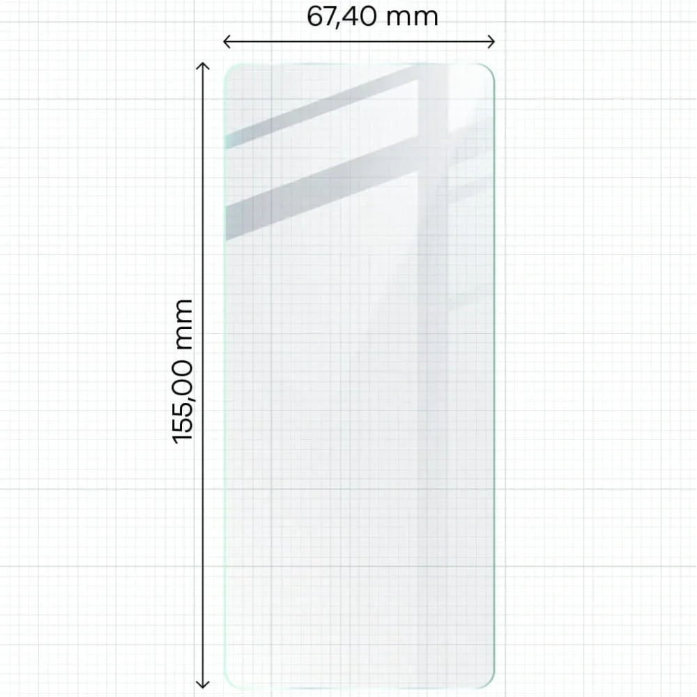 Wholesale Bizon Glass Clear 2 Motorola Moto G14 / G54 / G55 - BIZ3272 - {ean13} - Hurt