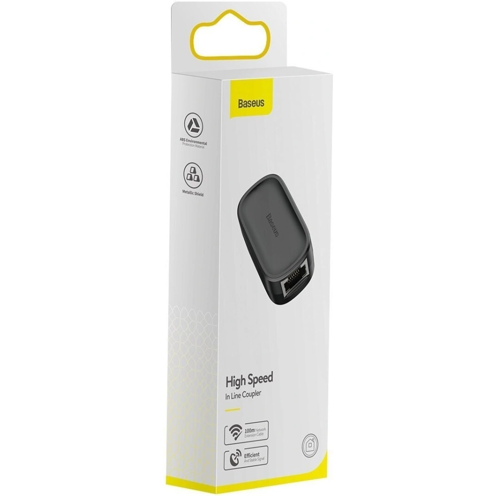 Hurtownia GSM - Conector, adaptor RJ45 Baseus Viteză Mare (negru) - BSU1391BLK - {ean13} - Hurt