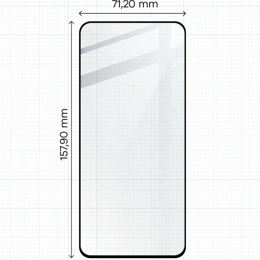 Hurtownia GSM - Bizon Glass Edge 2 Xiaomi 13T / 13T Pro fekete - BIZ3275 - {ean13} - Hurt