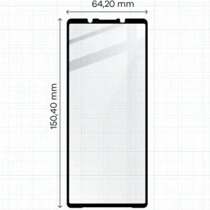 Hurtownia GSM - Bizon Glass Edge 2 Sony Xperia 5 V negru - BIZ3277 - {ean13} - Hurt