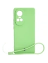 Bizon Case Silicone Sq Oppo Reno 10 5G light green