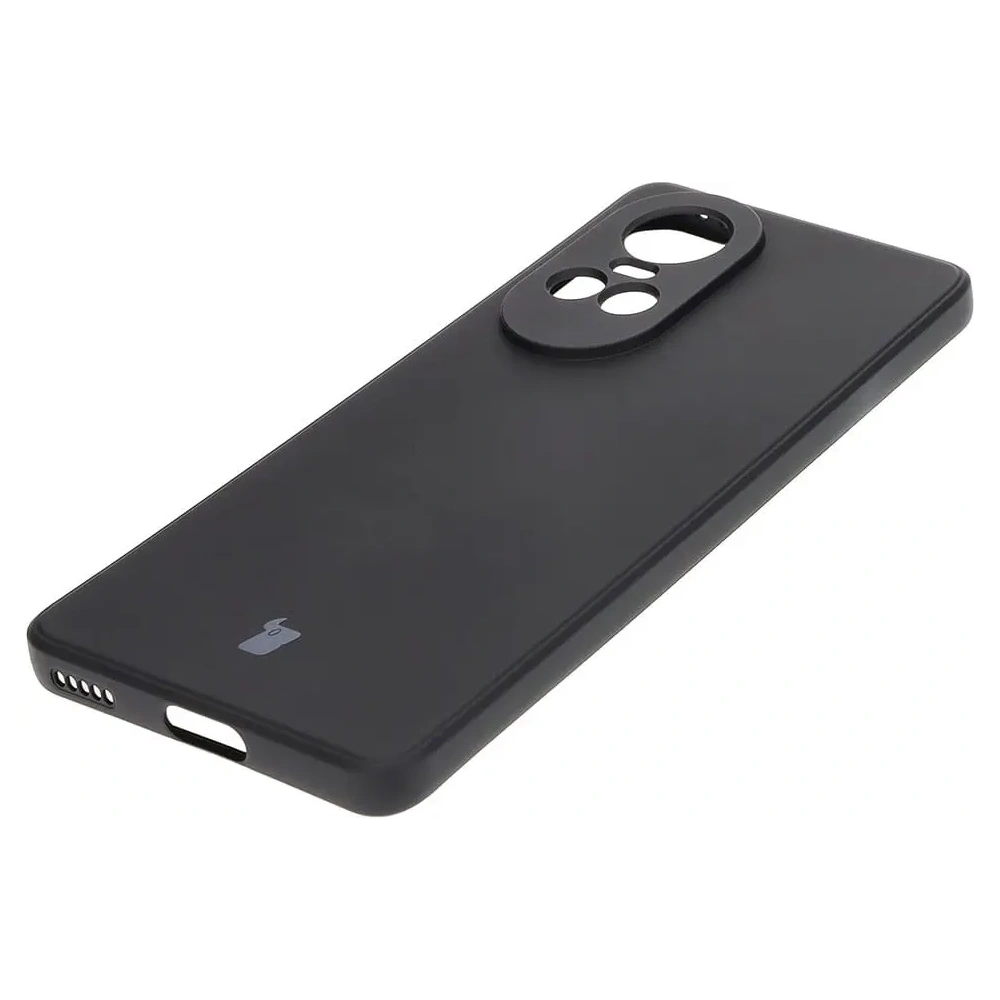 Hurtownia GSM - Etui Bizon Case Silicone Sq do Oppo Reno 10 5G czarne - BIZ3279 - {ean13} - Hurt