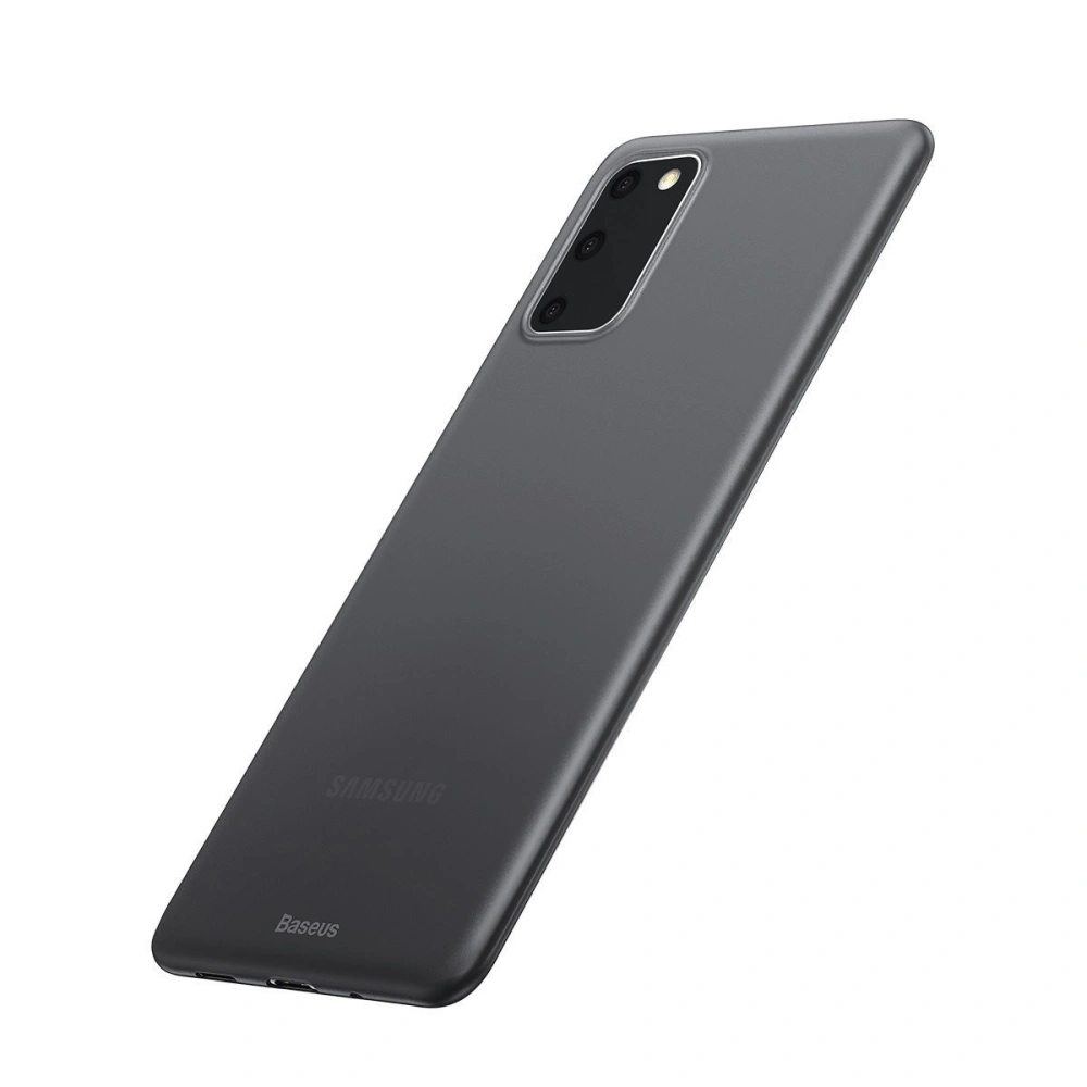 Hurtownia GSM - Półprzezroczyste, ultra cienkie etui Baseus Wing Case do Samsung Galaxy S20 (czarne) - BSU1392BLK - {ean13} - Hurt