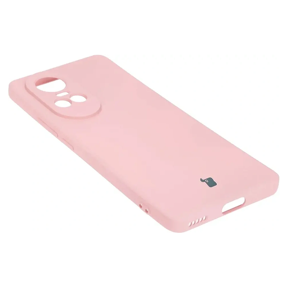 Hurtownia GSM - Etui Bizon Case Silicone Sq do Oppo Reno 10 5G jasnoróżowe - BIZ3280 - {ean13} - Hurt