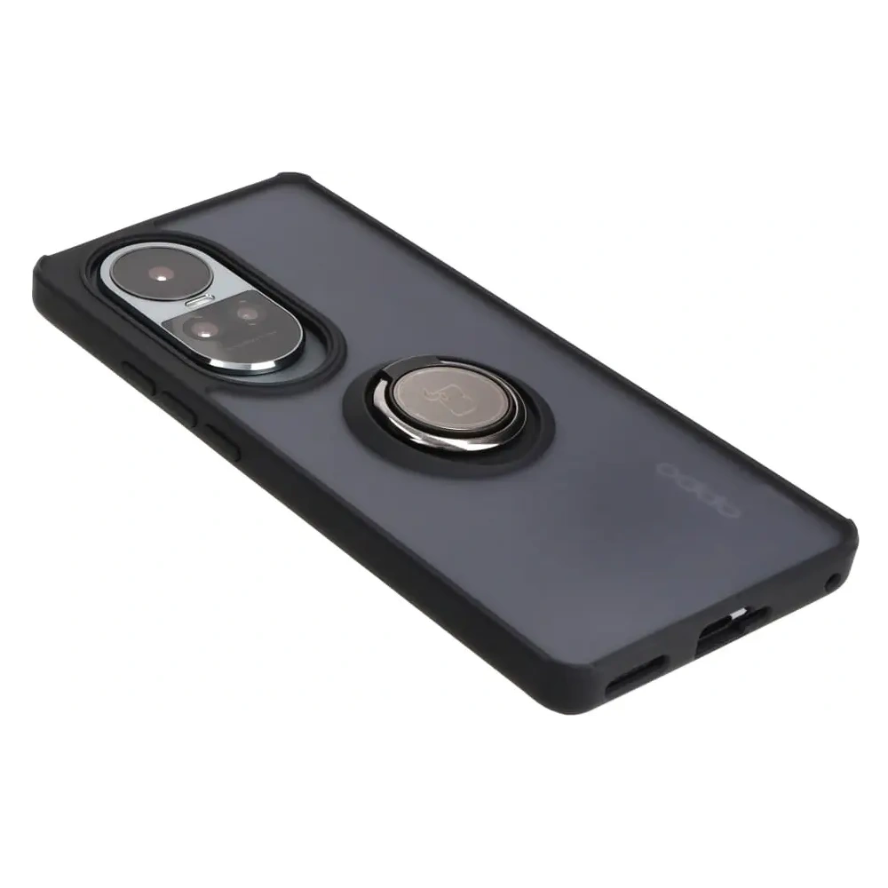 Hurtownia GSM - Bizon Case Hybrid Ring Oppo Reno10 / 10 Pro rauchig mit schwarzem Rahmen - BIZ3286 - {ean13} - Hurt