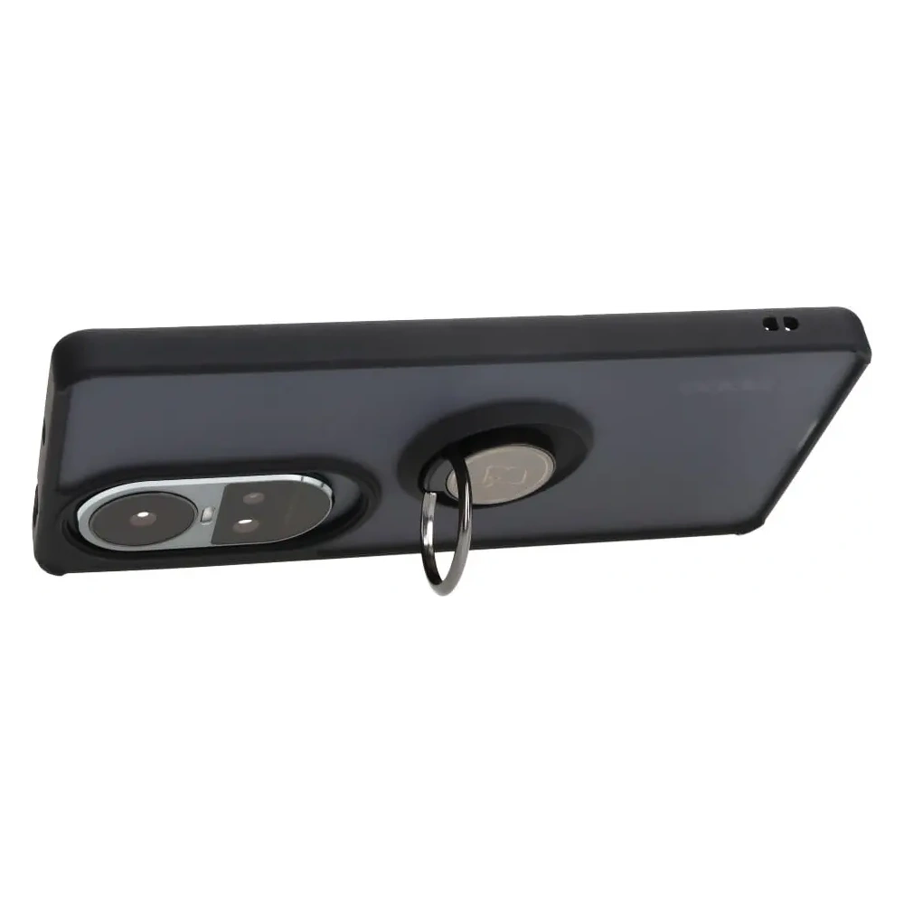 Hurtownia GSM - Bizon Case Hybrid Ring Oppo Reno10 / 10 Pro rauchig mit schwarzem Rahmen - BIZ3286 - {ean13} - Hurt