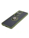 Hurtownia GSM - Etui z uchwytem na palec Bizon Case Hybrid Ring do Oppo Reno10 / 10 Pro przydymione z zieloną ramką - BIZ3287 - {ean13} - Hurt
