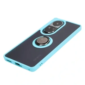 Hurtownia GSM - Bizon Case Hybrid Gyűrű Oppo Reno10 / 10 Pro füstös színben világoskék kerettel - BIZ3288 - {ean13} - Hurt
