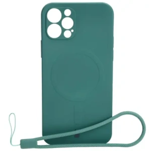 Hurtownia GSM - Bizon Case Silicon Magnetic Apple iPhone 12 Pro verde închis - BIZ3296 - {ean13} - Hurt