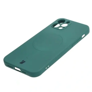 Hurtownia GSM - Bizon Case Silicon Magnetic Apple iPhone 12 Pro verde închis - BIZ3296 - {ean13} - Hurt