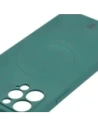 Hurtownia GSM - Etui silikonové s magnetickým kroužkem Bizon Case Silicone Magnetic pro Apple iPhone 12 Pro tmavozelené - BIZ3296 - {ean13} - Hurt