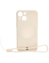 Hurtownia GSM - Bizon Case Szilikon MagSafe Sq Apple iPhone 13 Mini bézs - BIZ3297 - {ean13} - Hurt