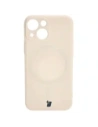 Hurtownia GSM - Etui Bizon Case Silicone MagSafe Sq do Apple iPhone 13 Mini béžové - BIZ3297 - {ean13} - Hurt