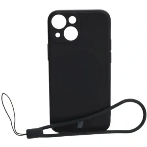 Hurtownia GSM - Bizon Case Szilikon MagSafe Sq Apple iPhone 13 Mini fekete - BIZ3298 - {ean13} - Hurt
